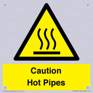 Caution Hot Pipes